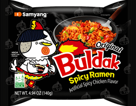 Buldak spicy ramen hot chicken original